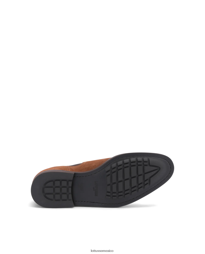 marrón Lottusse hombres botas holborn de ante de becerro PNBVJ0147