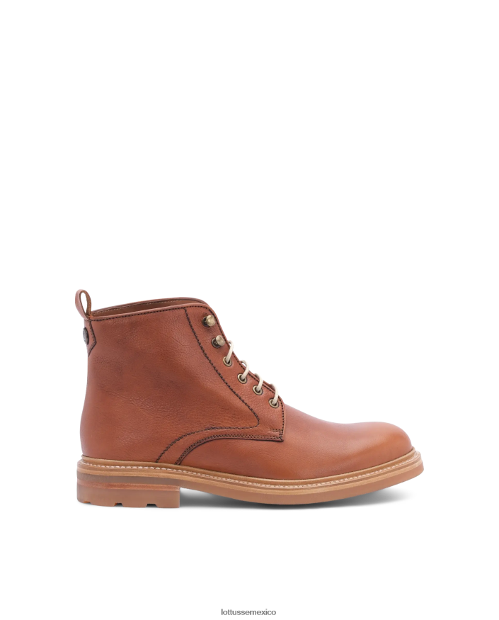marrón Lottusse hombres botas bonaire con cordones PNBVJ0132