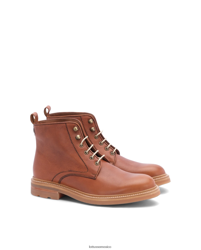 marrón Lottusse hombres botas bonaire con cordones PNBVJ0132