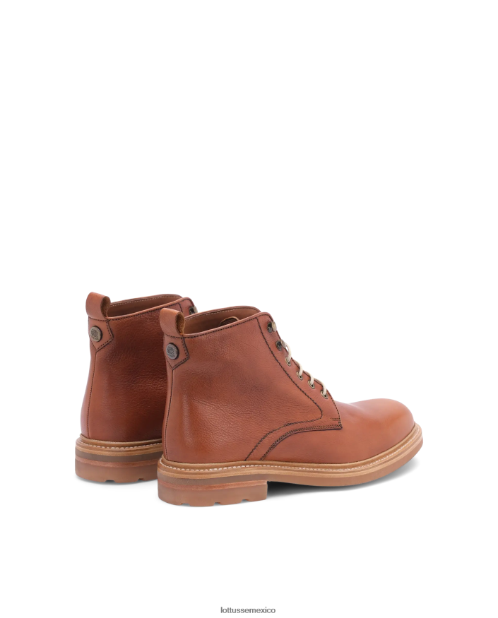 marrón Lottusse hombres botas bonaire con cordones PNBVJ0132
