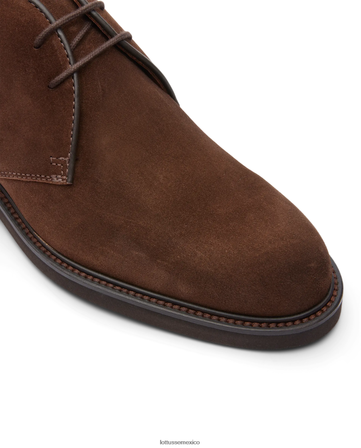 marrón Lottusse hombres botines baltimore de gamuza PNBVJ0154