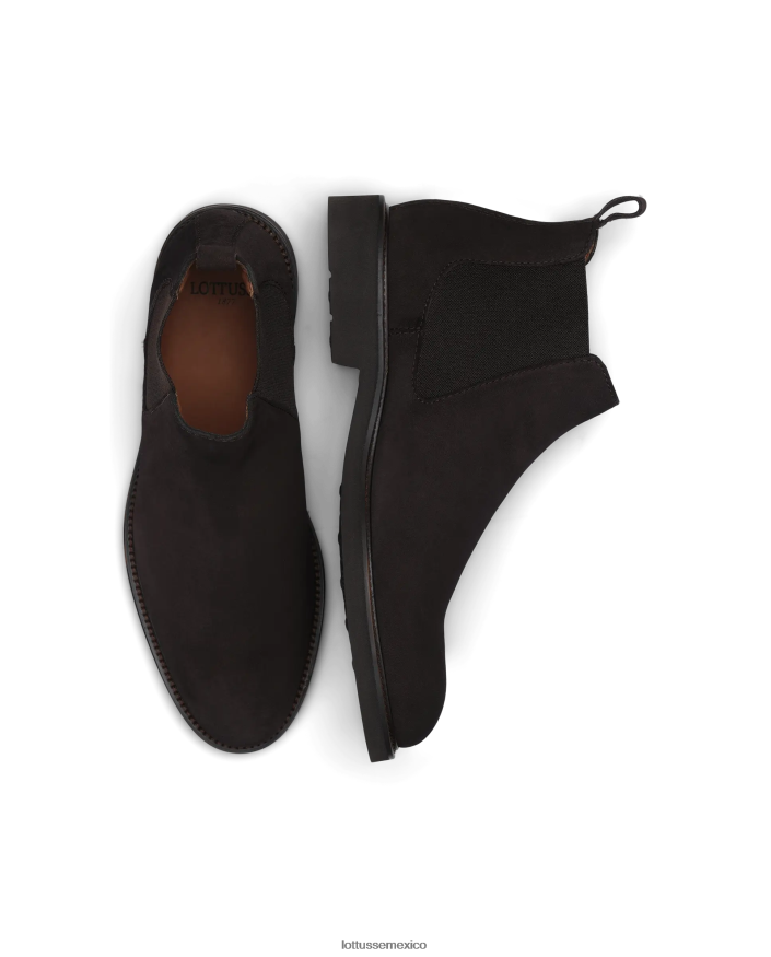 moca Lottusse hombres botines baltimore de ante de becerro PNBVJ0156