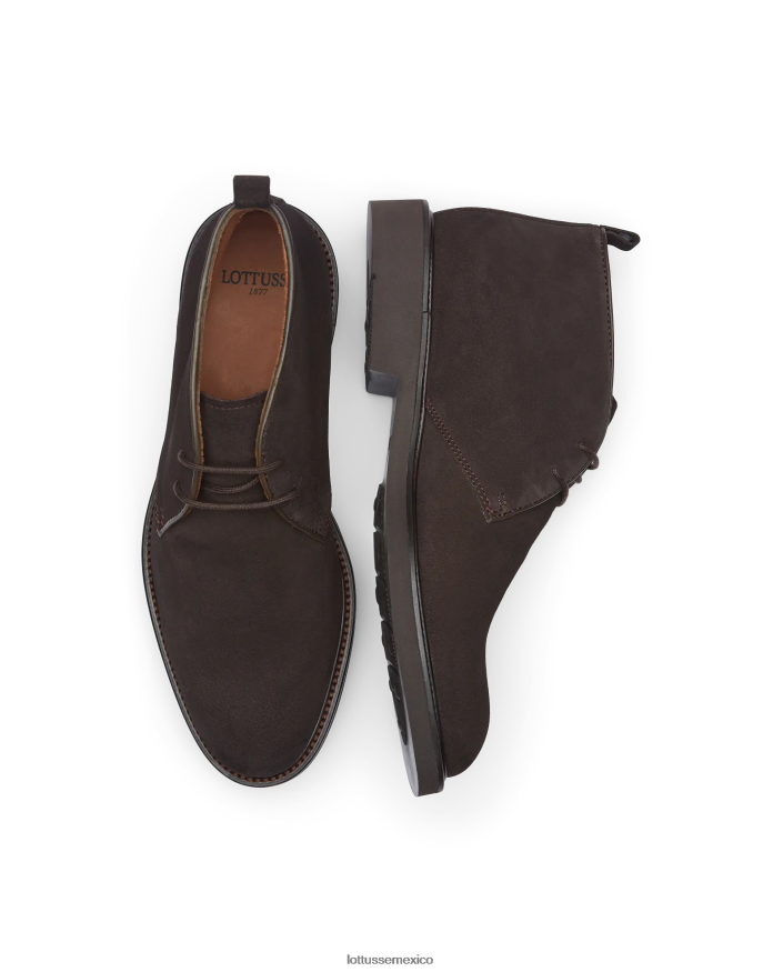 moca Lottusse hombres botines baltimore de gamuza PNBVJ020