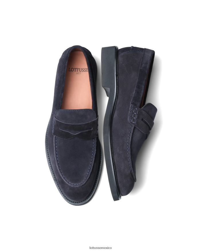 Armada Lottusse hombres mocasines baltimore de ante de becerro PNBVJ0164