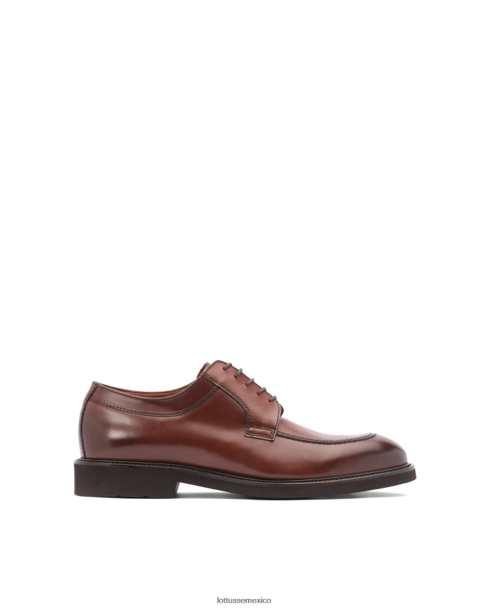 moca Lottusse hombres mocasines baltimore derby de becerro brillante PNBVJ0162