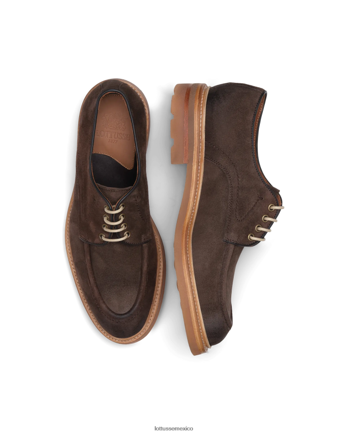 moca Lottusse hombres mocasines derby de ante Bonaire Deer PNBVJ043