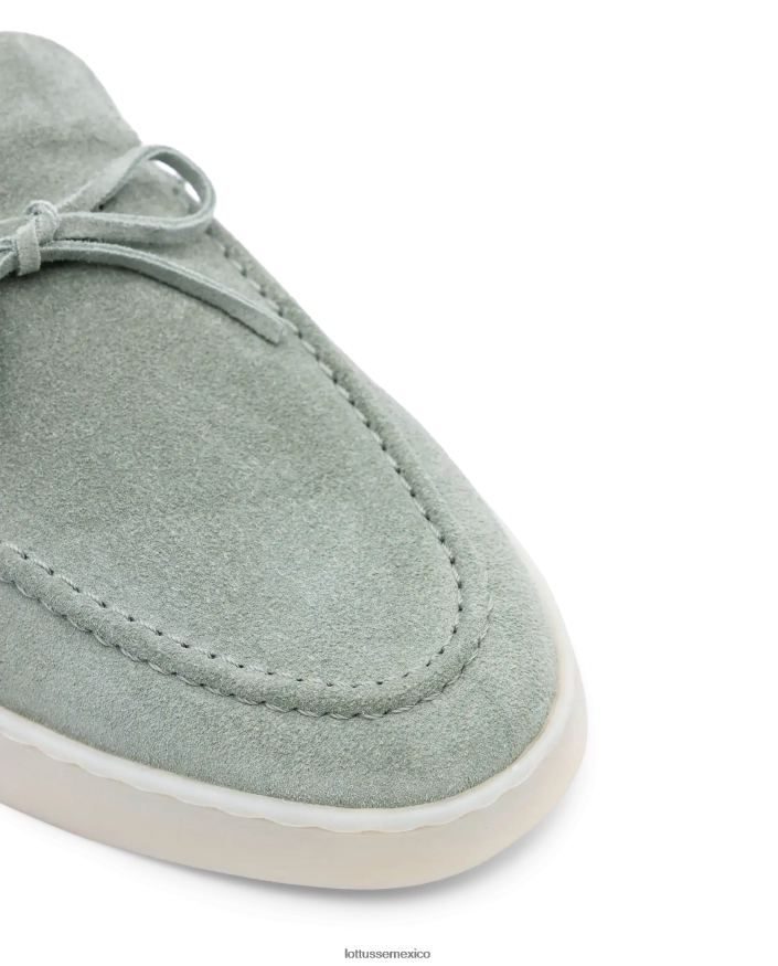 verde Lottusse hombres mocasines fornells de ante y becerro PNBVJ071