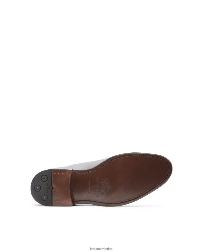 moca Lottusse hombres Oxford de becerro de anilina con corteza premium PNBVJ02
