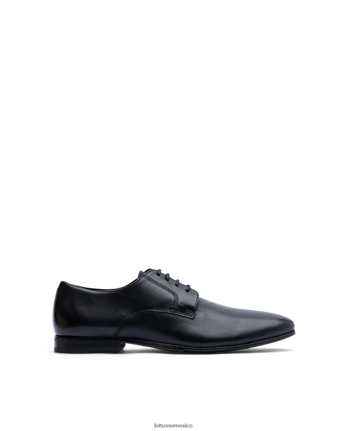 negro Lottusse hombres verona cepillado de becerro oxford PNBVJ089