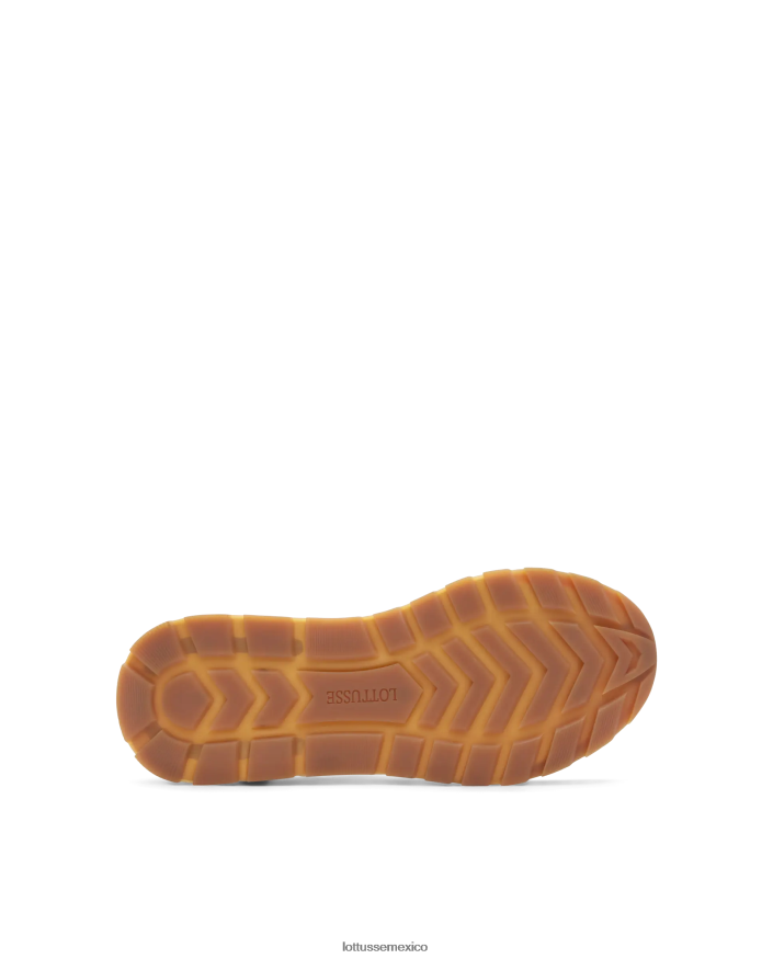 blanquecino Lottusse hombres zapatillas osaka de pantorrilla suave PNBVJ0123