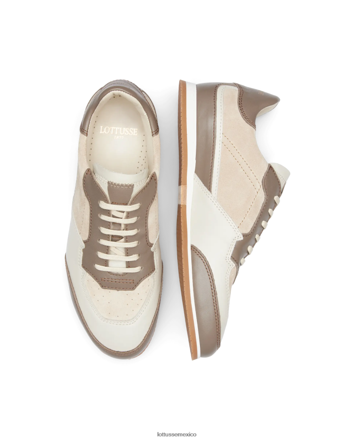 gris pardo Lottusse hombres zapatillas mancor de pantorrilla suave PNBVJ0115