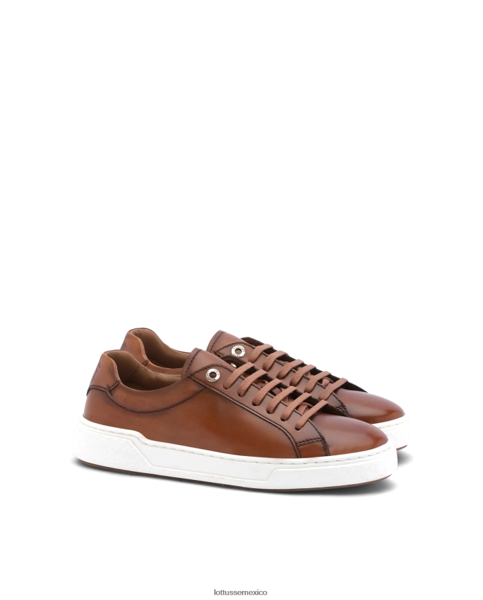 marrón Lottusse hombres zapatillas torino de becerro PNBVJ0189