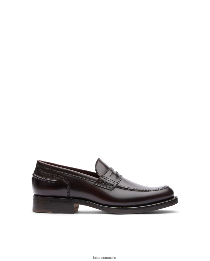 granate Lottusse hombres kingstown shell caballo zapatos náuticos cordobeses PNBVJ060