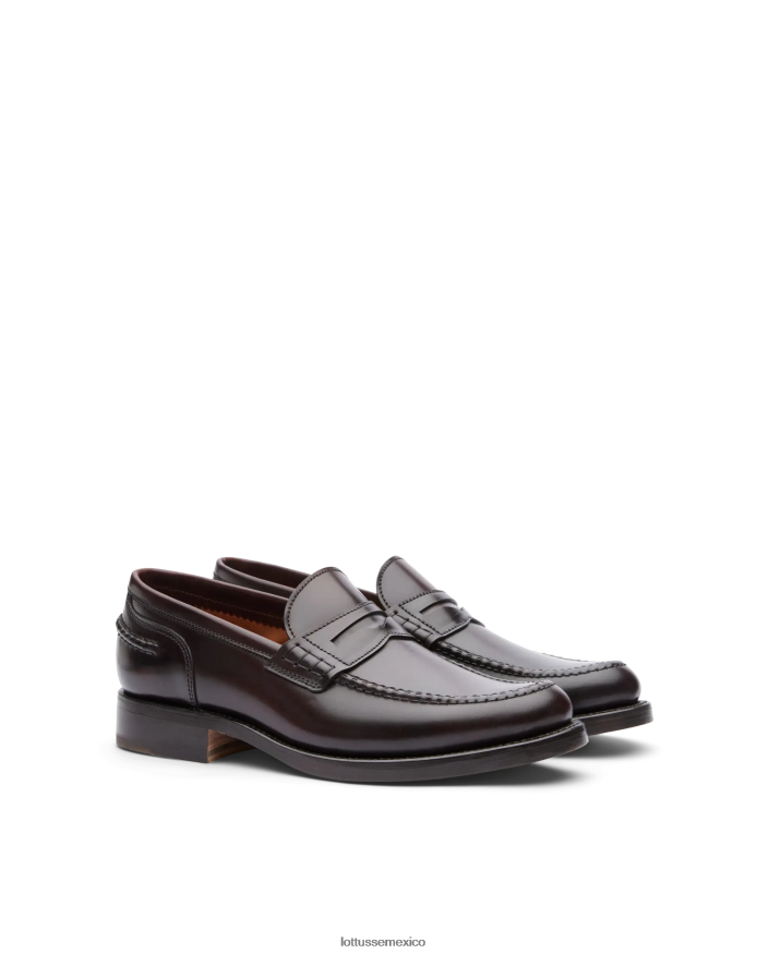 granate Lottusse hombres kingstown shell caballo zapatos náuticos cordobeses PNBVJ060