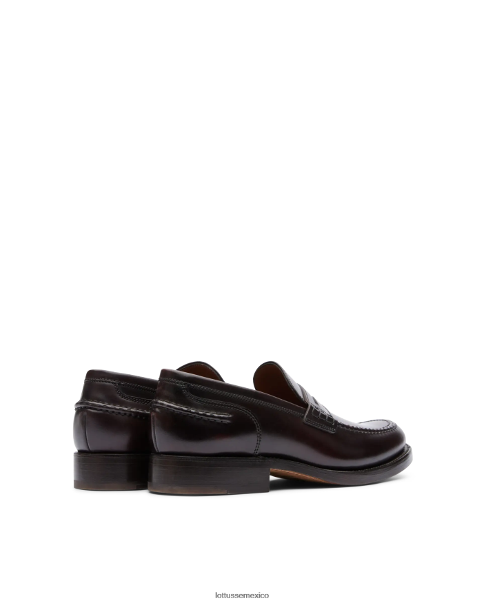 granate Lottusse hombres kingstown shell caballo zapatos náuticos cordobeses PNBVJ060