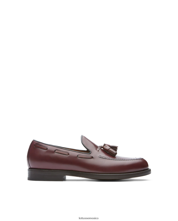 granate Lottusse hombres zapatos náuticos de becerro brillante Class PNBVJ029