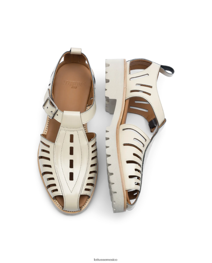 beige Lottusse hombres zapatos covent de gelatina becerro brillante PNBVJ093