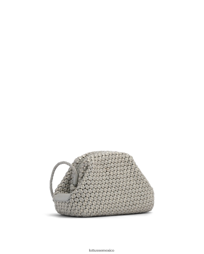 gris Lottusse mujer bolsa de fideos bolsa de fideos de cordero PNBVJ0378