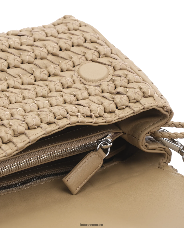 marrón Lottusse mujer noodbag bandolera de cordero PNBVJ0387