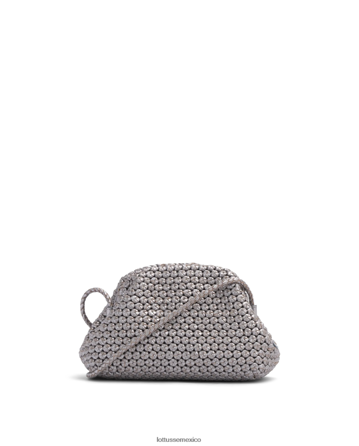 plata Lottusse mujer bolsa de fideos bolsa de fideos de cordero PNBVJ0379