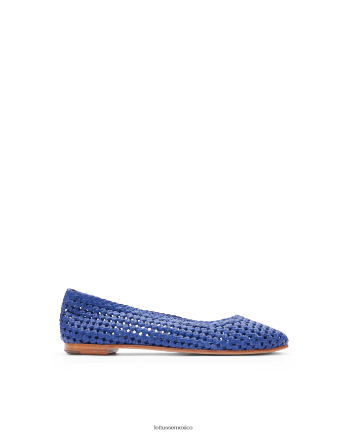 azul Lottusse mujer bailarinas delice de piel y malla de cordero PNBVJ0293