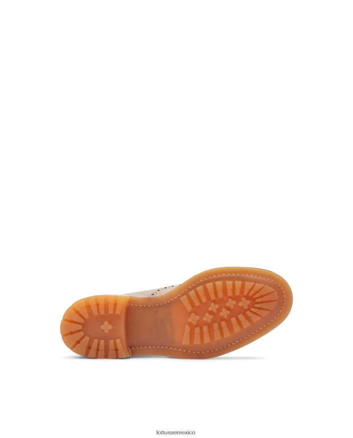 gris pardo Lottusse mujer botines walton crust con relieve de anilina PNBVJ0203