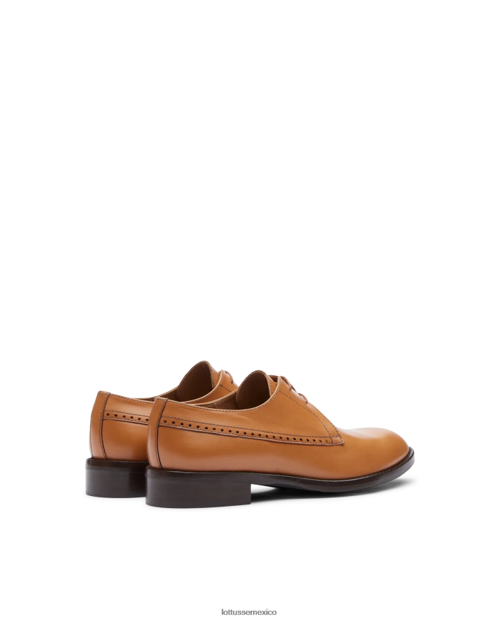 marrón Lottusse mujer claire derby de becerro liso PNBVJ0395