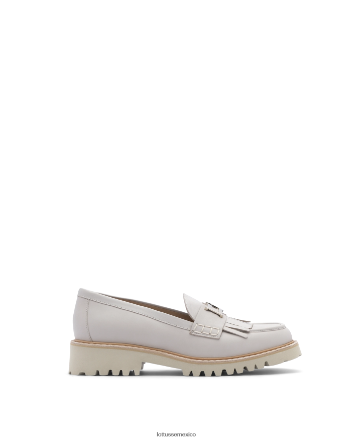 gris pardo Lottusse mujer mocasines covent lisos de becerro PNBVJ0245