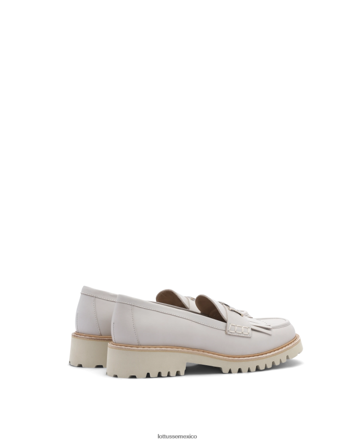 gris pardo Lottusse mujer mocasines covent lisos de becerro PNBVJ0245