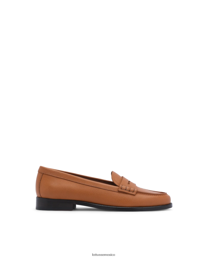 marrón Lottusse mujer mocasines de becerro con sello Liberty Safian PNBVJ0239