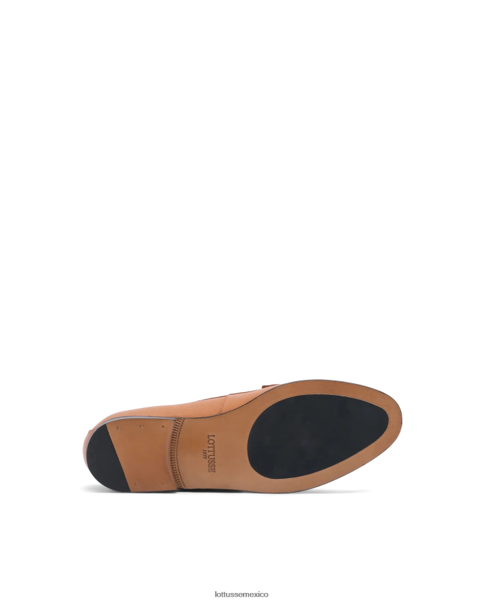 marrón Lottusse mujer mocasines de becerro con sello Liberty Safian PNBVJ0239