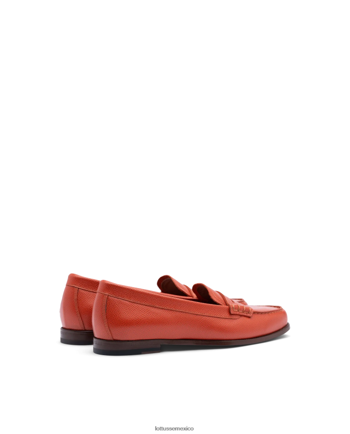rojo Lottusse mujer mocasines de becerro con sello Liberty Safian PNBVJ0238