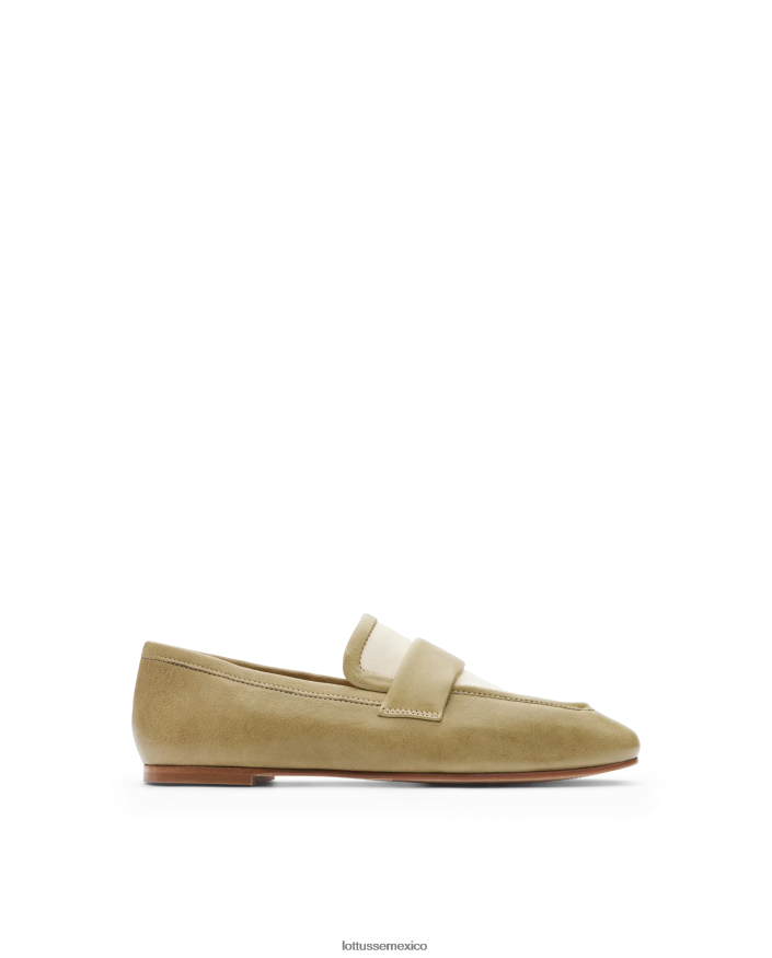 verde Lottusse mujer mocasines goya de cordero PNBVJ0280