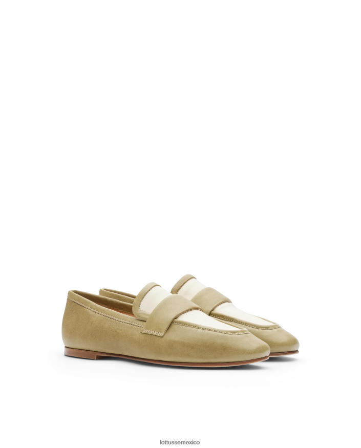 verde Lottusse mujer mocasines goya de cordero PNBVJ0280