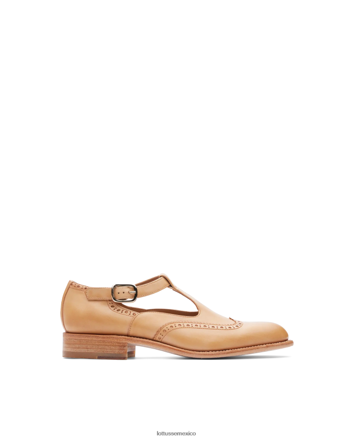 marrón Lottusse mujer cambridge vacuno corteza anilina monjes PNBVJ0210
