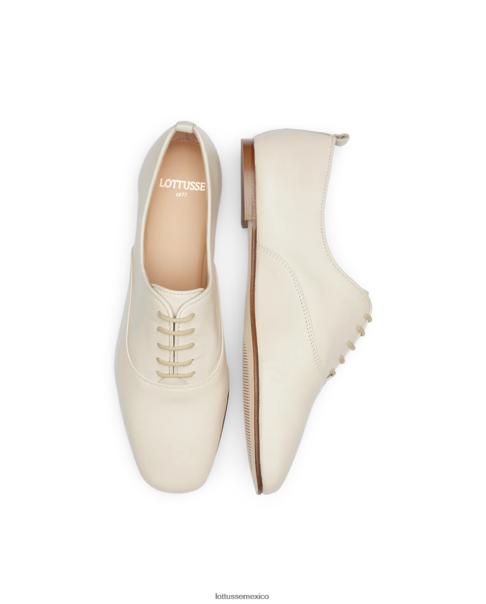 blanquecino Lottusse mujer goya cordero suave oxford PNBVJ0273