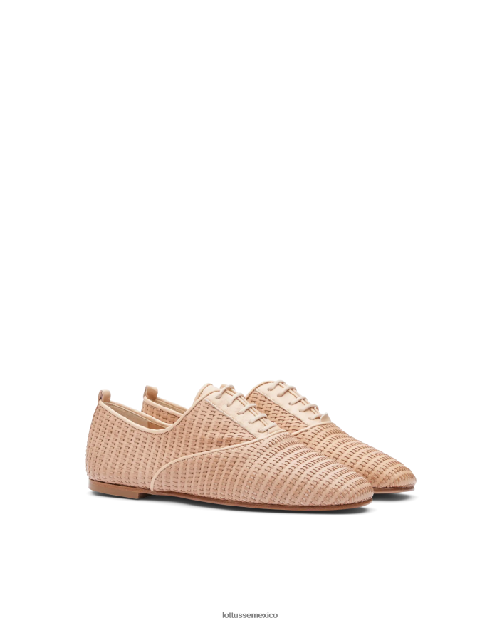 natural Lottusse mujer goya becerro malla cuero oxford PNBVJ0269