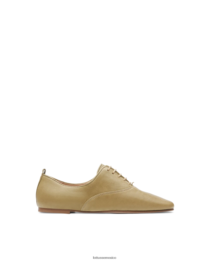 verde oliva Lottusse mujer Goya Oxford de cordero lavado brillante PNBVJ0274