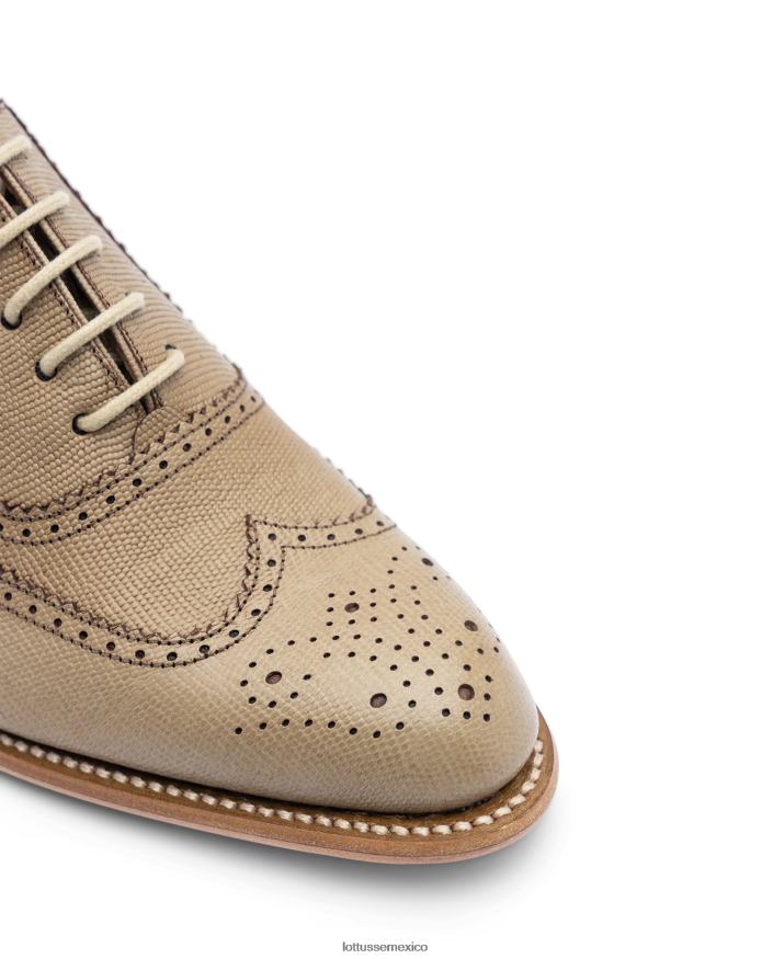 verde oliva Lottusse mujer cambridge becerro tejus relieve oxford PNBVJ0211