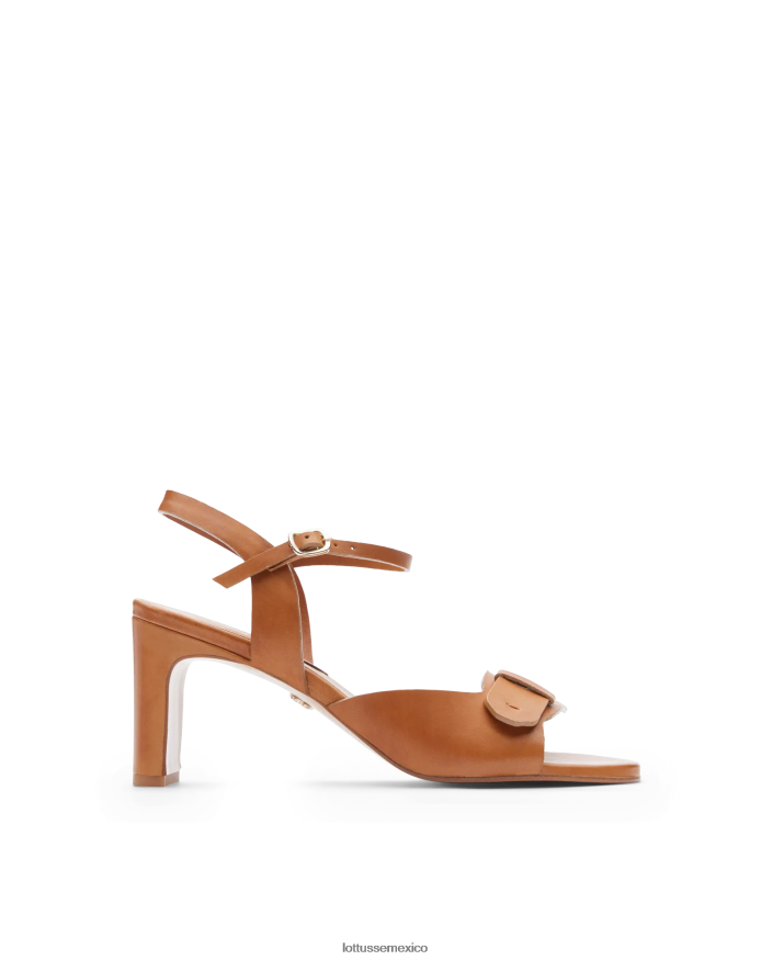 marrón Lottusse mujer sandalias smithson crust anilin de becerro PNBVJ0219
