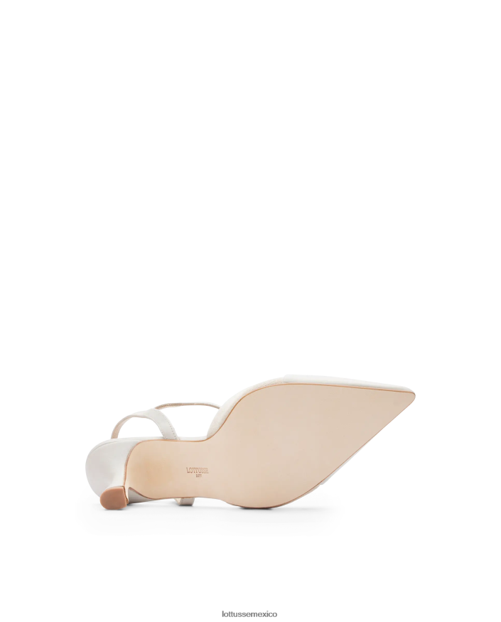beige Lottusse mujer zapatos de tacón carla lisos PNBVJ0234