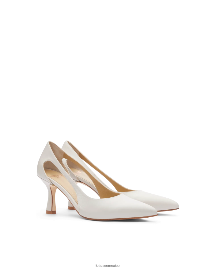blanquecino Lottusse mujer zapatos de tacón carla lisos PNBVJ0229