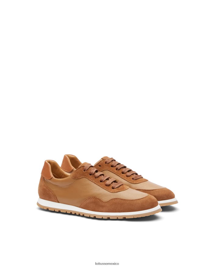 marrón Lottusse mujer zapatillas mancor de gamuza PNBVJ0413