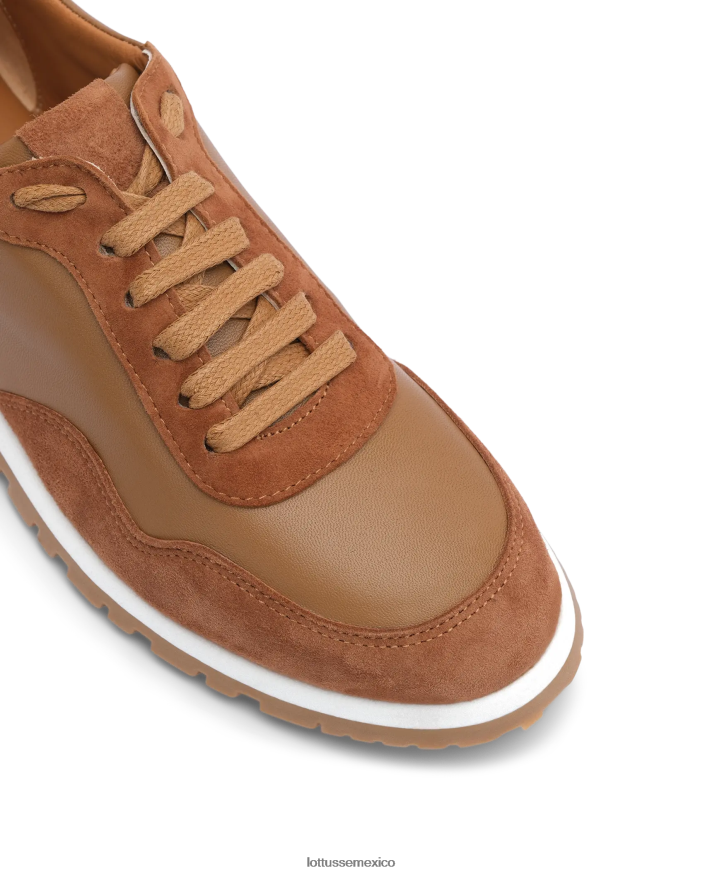 marrón Lottusse mujer zapatillas mancor de gamuza PNBVJ0413