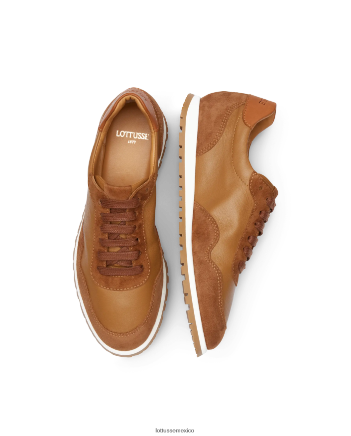 marrón Lottusse mujer zapatillas mancor de gamuza PNBVJ0413