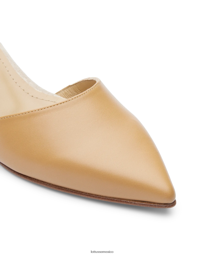 marrón Lottusse mujer zapatos de tacón carla lisos PNBVJ0225