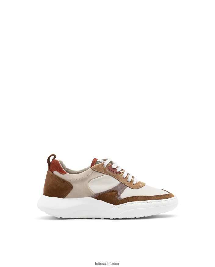 multicolor Lottusse mujer zapatillas trotter de ante PNBVJ0419