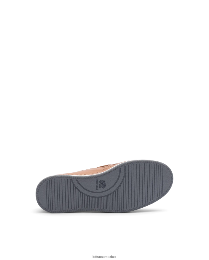 natural Lottusse mujer zapatillas libby de piel y malla de cordero PNBVJ0309