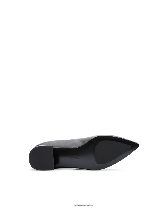 negro Lottusse mujer zapatos de tacón carla lisos PNBVJ0407