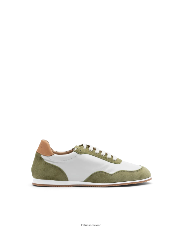 verde oliva Lottusse mujer zapatillas mancor de gamuza PNBVJ0300